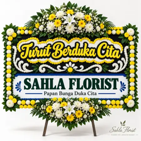 Papan Bunga Duka Maluku Tengah